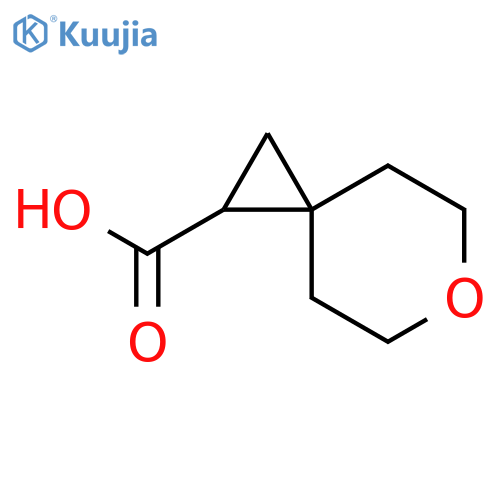 6-Oxaspiro[2.5]octane-1-carboxylic acid structure