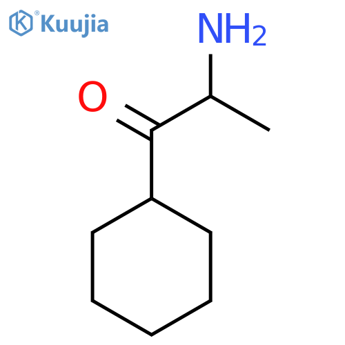2-Amino-1-cyclohexylpropan-1-one structure