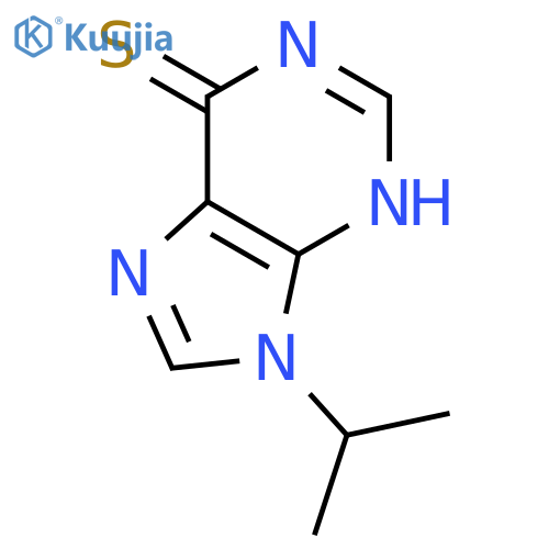 9-propan-2-yl-3h-purine-6-thione structure