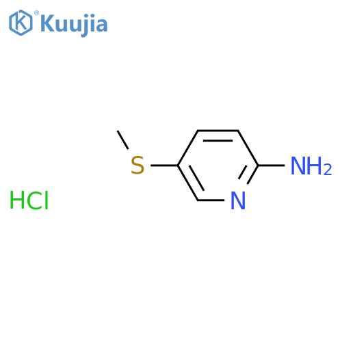 5-(Methylthio)pyridin-2-amine Hydrochloride structure