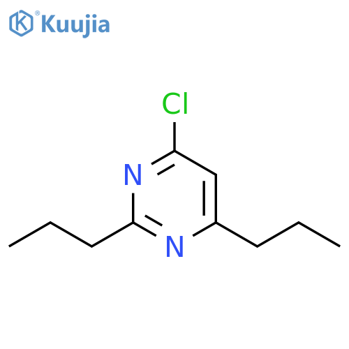 4-chloro-2,6-dipropylpyrimidine structure