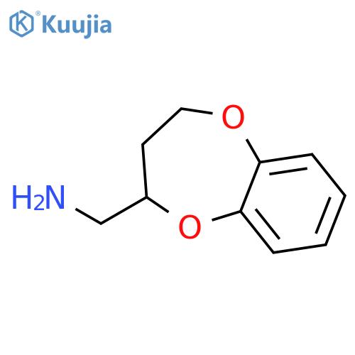 2H-1,5-Benzodioxepin-2-methanamine, 3,4-dihydro- structure