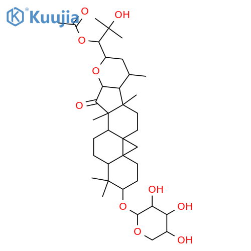 Dahurinol; 24-Ac, 3-O-β-D-xylopyranoside structure