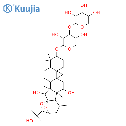16,23:16,24-Diepoxycycloartane-3,12,15,25-tetrol; (3β,12β,15α,16S,23R,24S)-form, 3-O-[β-D-Xylopyranosyl-(1→3)-β-D-xylopyranoside] structure
