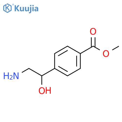 methyl 4-(2-amino-1-hydroxyethyl)benzoate structure
