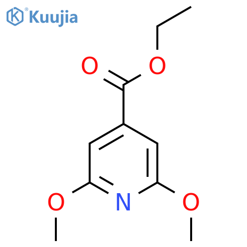 ethyl 2,6-dimethoxyisonicotinate structure