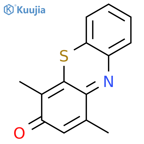 1,4-Dimethyl-3h-phenothiazin-3-one structure