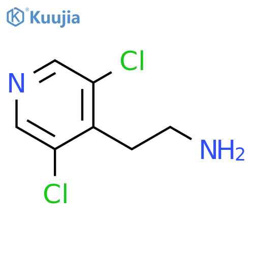 2-(3,5-dichloropyridin-4-yl)ethan-1-amine structure