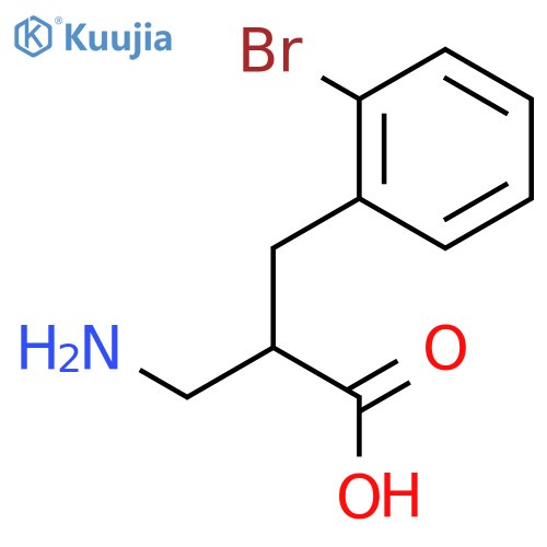 2-Aminomethyl-3-(2-Bromophenyl)Propionic Acid structure