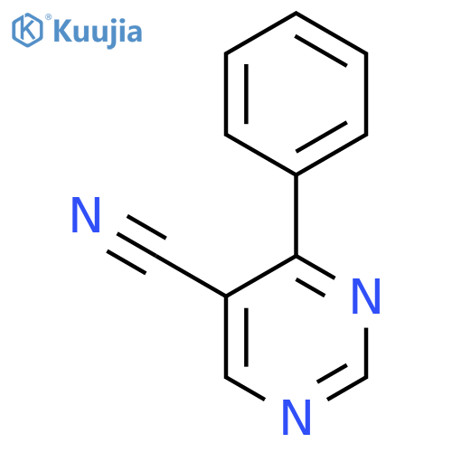 4-Phenyl-pyrimidine-5-carbonitrile structure