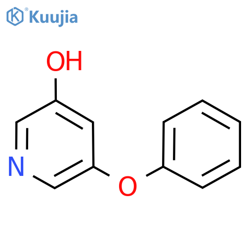 5-Phenoxy-3-pyridinol structure