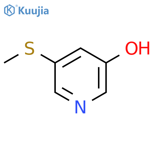 5-(Methylsulfanyl)pyridin-3-OL structure