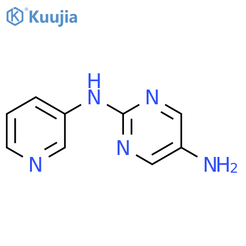 N2-(Pyridin-3-yl)pyrimidine-2,5-diamine structure