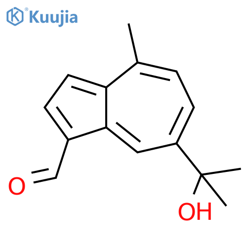 11-Hydroxy-1,3,5,7,9-guaiapentaen-15-al structure
