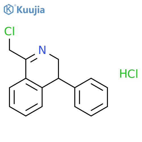 1-(Chloromethyl)-4-Phenyl-3,4-Dihydroisoquinoline Hydrochloride structure