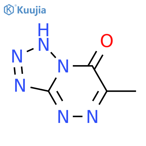 6-methyl-4H,7H-1,2,3,4tetrazolo5,1-c1,2,4triazin-7-one structure