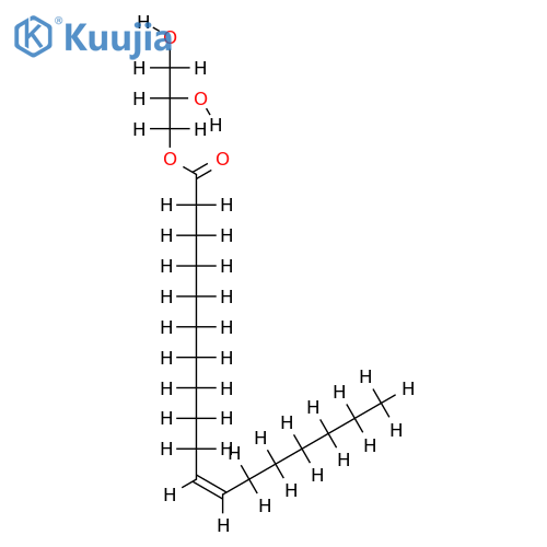 cis-Vaccensaeure-alpha-monoglycerid structure