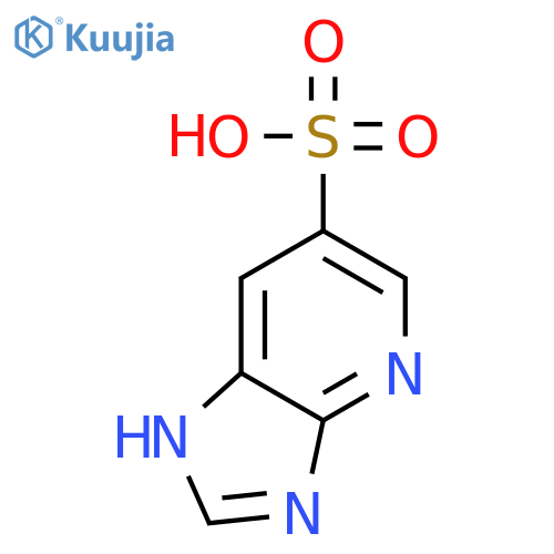 3H-imidazo4,5-bpyridine-6-sulfonic Acid structure