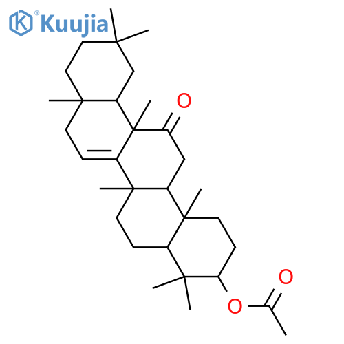 3-Hydroxytaraxer-14-en-12-one; 3β-form, 3-Ac structure