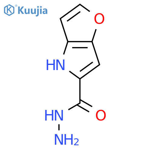 4H-Furo[3,2-b]pyrrole-5-carbohydrazide structure