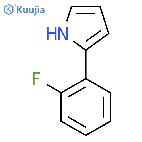 2-(2-fluorophenyl)-1H-pyrrole structure