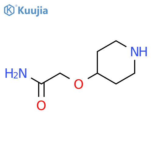 2-(4-Piperidinyloxy)acetamide structure