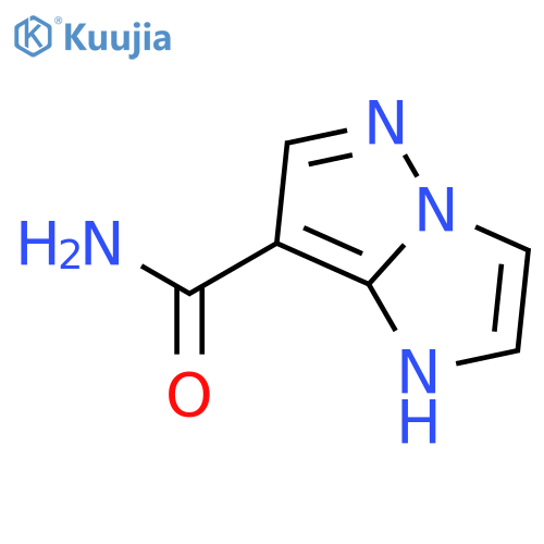 1H-imidazo1,2-bpyrazole-7-carboxamide structure