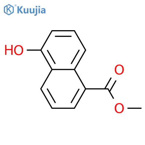 methyl 5-hydroxynaphthalene-1-carboxylate structure