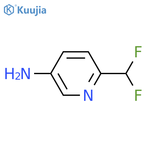 6-(Difluoromethyl)pyridin-3-amine structure