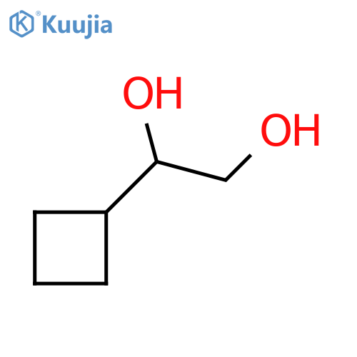 1-Cyclobutylethane-1,2-diol structure