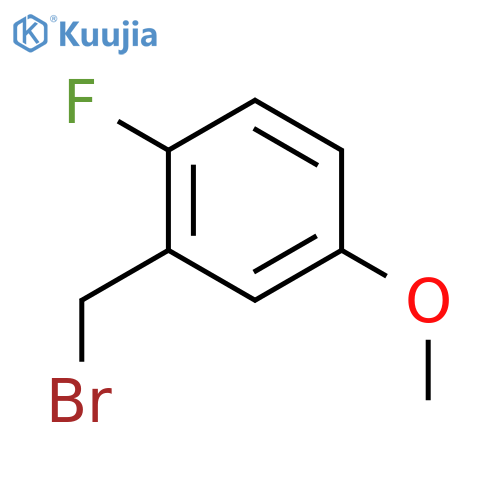 2-(bromomethyl)-1-fluoro-4-methoxybenzene structure