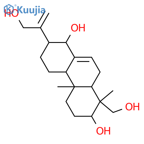 7,15(17)-Abietadiene-3,14,16,19-tetrol; (ent-3β,13βH,14α)-form structure