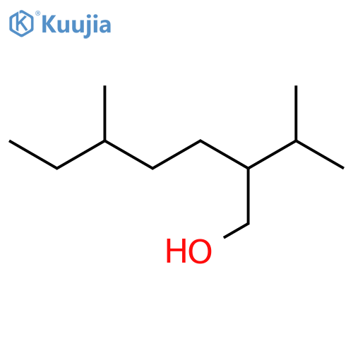 2-Isopropyl-5-methyl-1-heptanol structure
