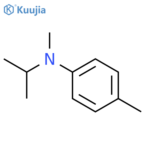Benzenamine, N,4-dimethyl-N-(1-methylethyl)- structure