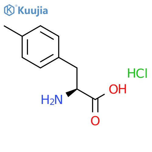 2-amino-3-(4-methylphenyl)propanoic Acid Hydrochloride structure