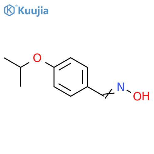 (E)-N-{[4-(propan-2-yloxy)phenyl]methylidene}hydroxylamine structure