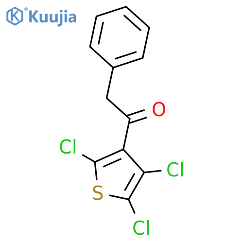 2-苯基-1-(2,4,5-三氯噻吩-3-基)乙酮 structure