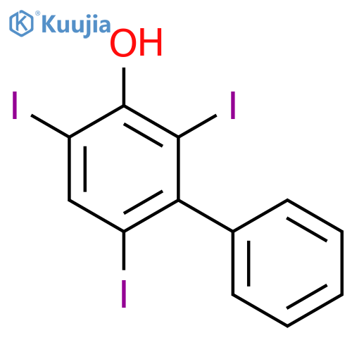 [1,1'-Biphenyl]-3-ol, 2,4,6-triiodo- structure