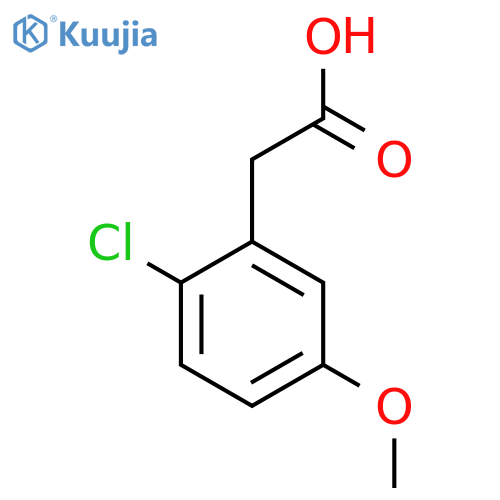 2-(2-chloro-5-methoxyphenyl)acetic Acid structure