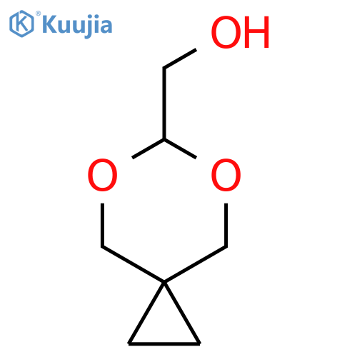 5,7-Dioxaspiro[2.5]oct-6-ylmethanol structure