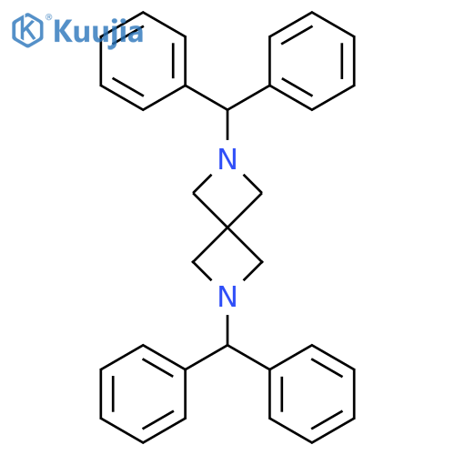 2,6-Dibenzhydryl-2,6-diazaspiro3.3heptane structure