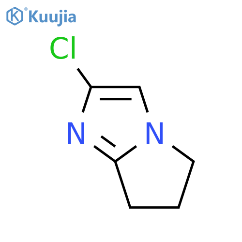 2-chloro-6,7-dihydro-5H-Pyrrolo[1,2-a]imidazole structure