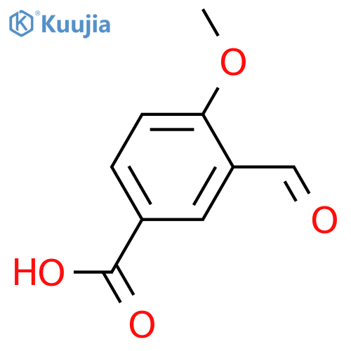 3-Formyl-4-methoxybenzoic acid structure