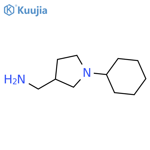 (1-Cyclohexyl-3-pyrrolidinyl)methylamine dihydrochloride structure