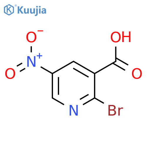 2-Bromo-5-nitropyridine-3-carboxylic Acid structure