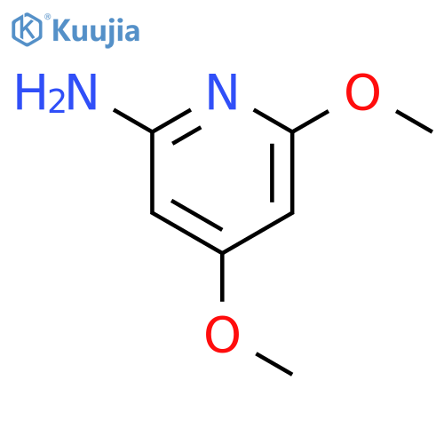 4,6-Dimethoxy-2-pyridinamine structure