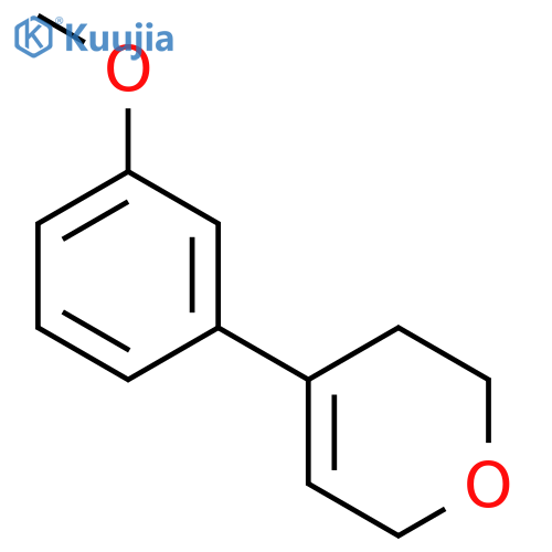 4-(3-methoxyphenyl)-3,6-dihydro-2H-pyran structure