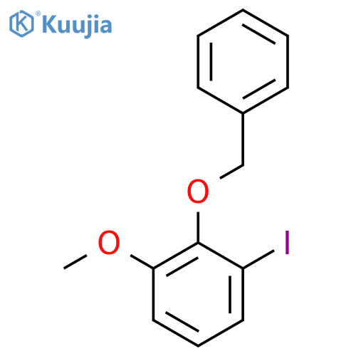 2-(Benzyloxy)-1-iodo-3-methoxybenzene structure