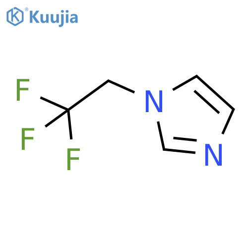 1-(2,2,2-trifluoroethyl)-1H-imidazole structure