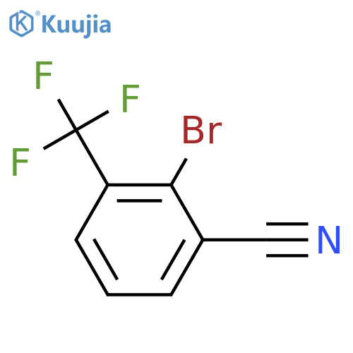 2-Bromo-3-(trifluoromethyl)benzonitrile structure